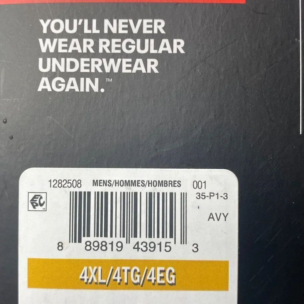Under Armour Boxerjock Mens 4XL Boxer Brief 2 Pack New